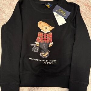 Kids Polo Ralph Lauren Black Crewneck